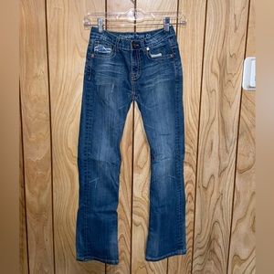cowgirl tuff girls boot cut jeans size 12